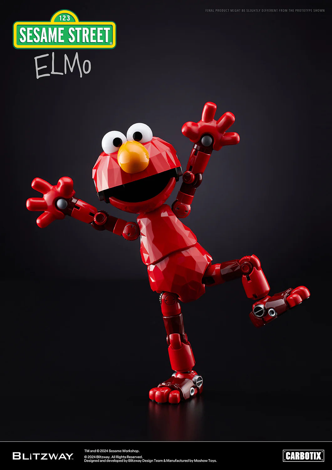 PRE-ORDER Blitzway - CARBOTIX - Sesame Street - Elmo