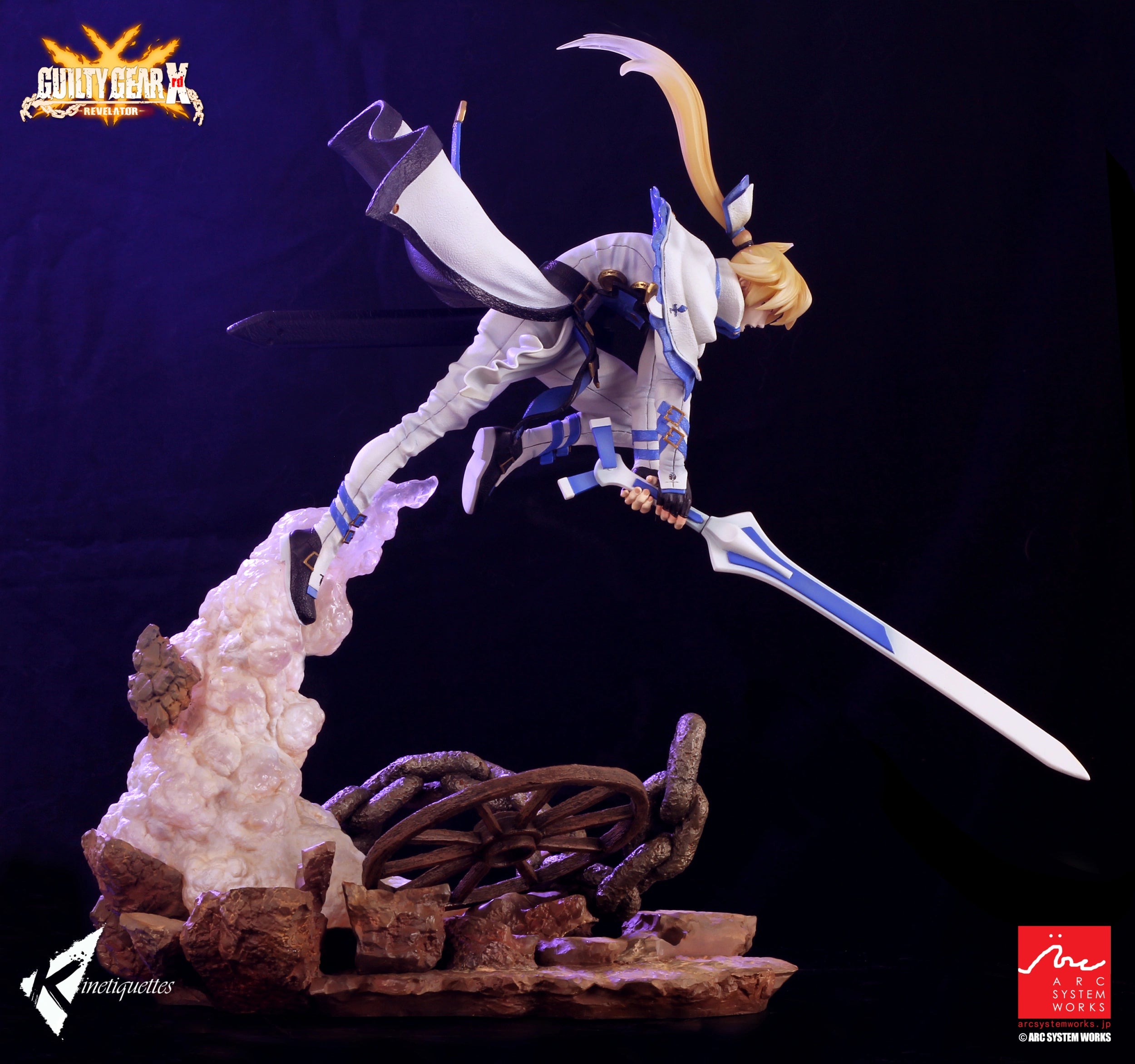 PRE-ORDER Kinetiquettes - Guilty Gear Xrd - Ky Kiske the Holy Knight 1/7