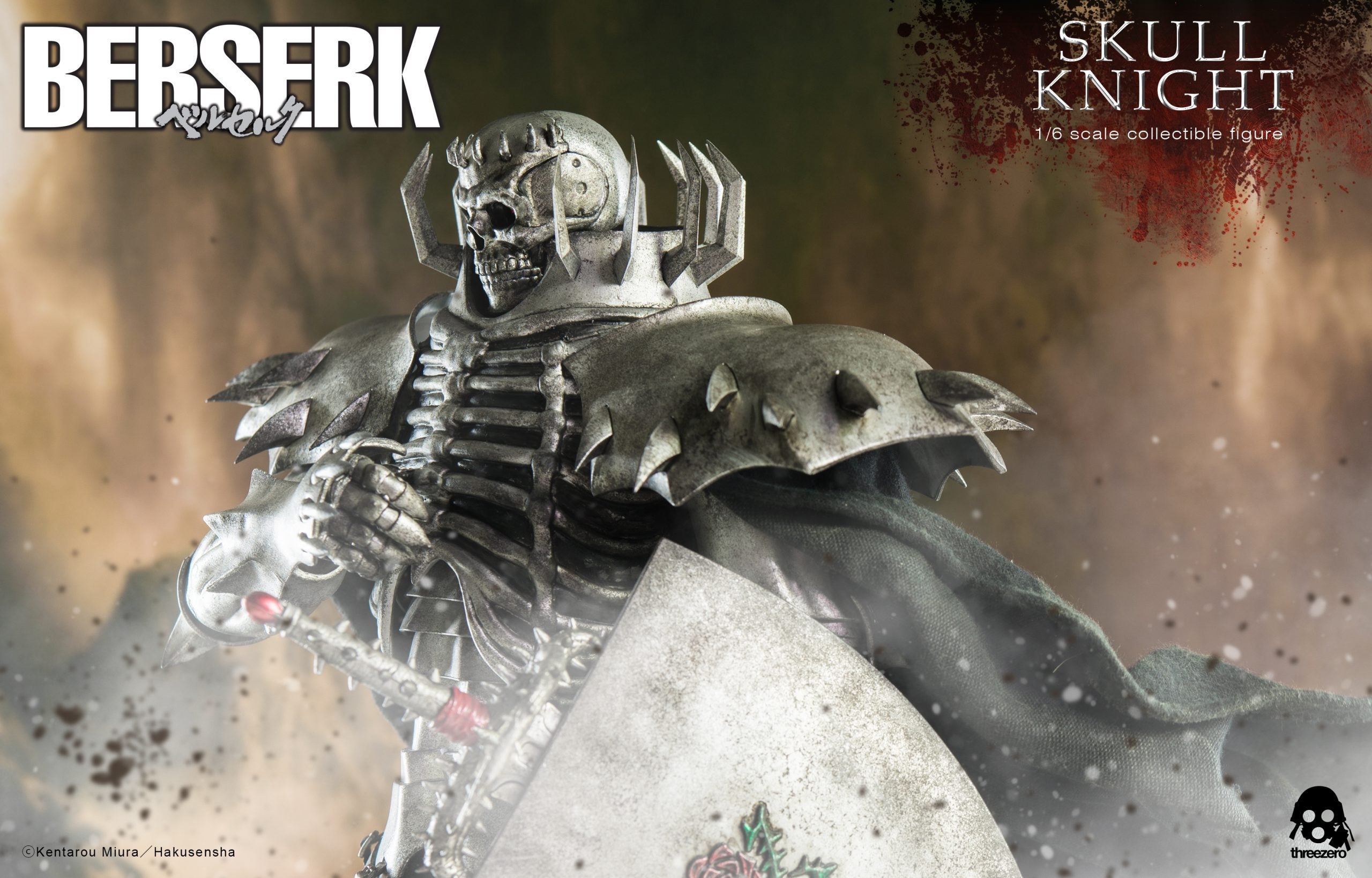 PRE-ORDER threezero - BERSERK - Skull Knight: Exclusive Ver. 1/6