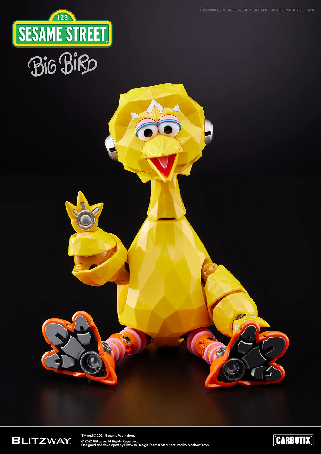 PRE-ORDER Blitzway - CARBOTIX - Sesame Street - Big Bird