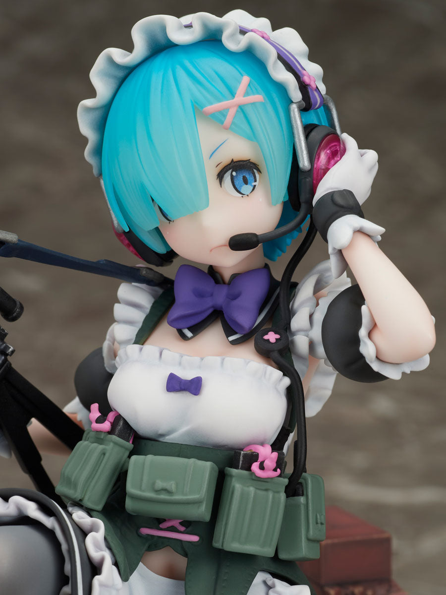 PRE-ORDER FuRyu - Re:ZERO -Starting Life in Another World- - Rem: Military Ver. 1/7