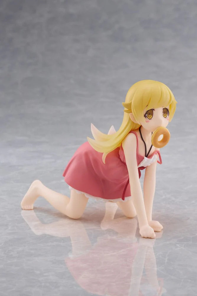 PRE-ORDER Taito - Monogatari Series: Off & Monster Season Desktop Cute Figure - Shinobu Oshino