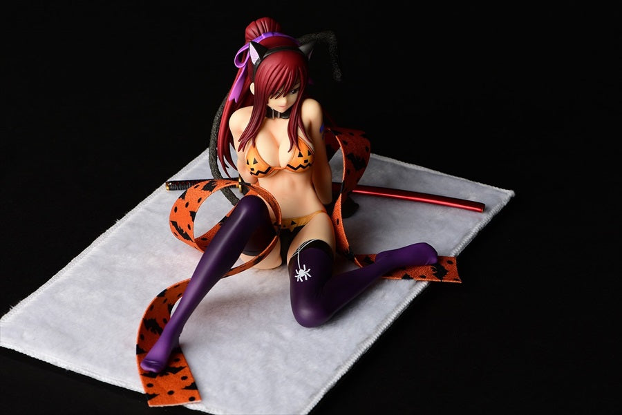 PRE-ORDER Orcatoys - Fairy Tail - Erza Scarlet: Halloween Cat Gravure_Style 1/6