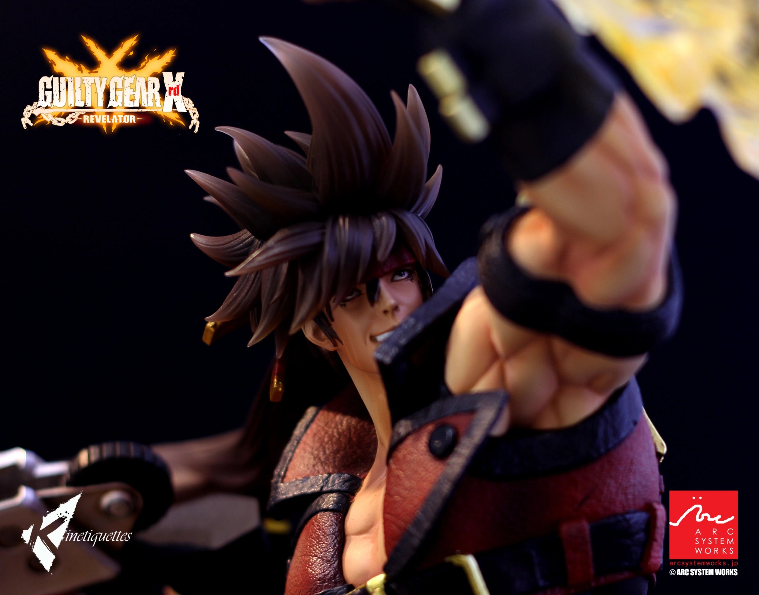 PRE-ORDER Kinetiquettes - Guilty Gear Xrd - Sol Badguy 1/7