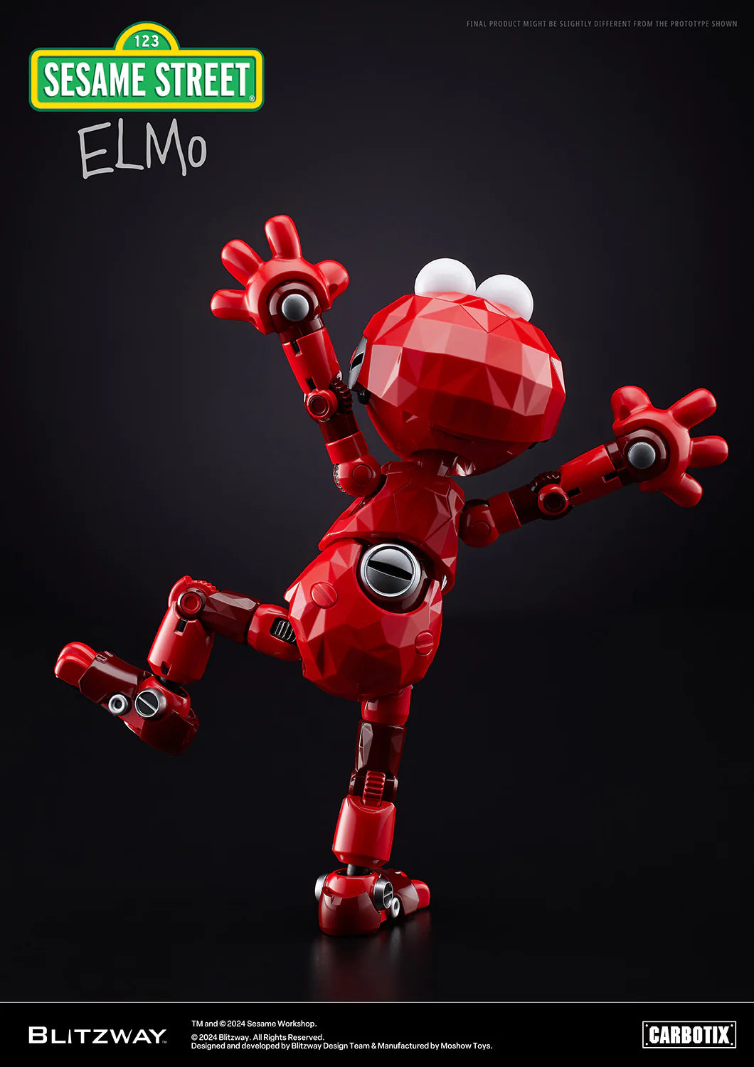 PRE-ORDER Blitzway - CARBOTIX - Sesame Street - Elmo