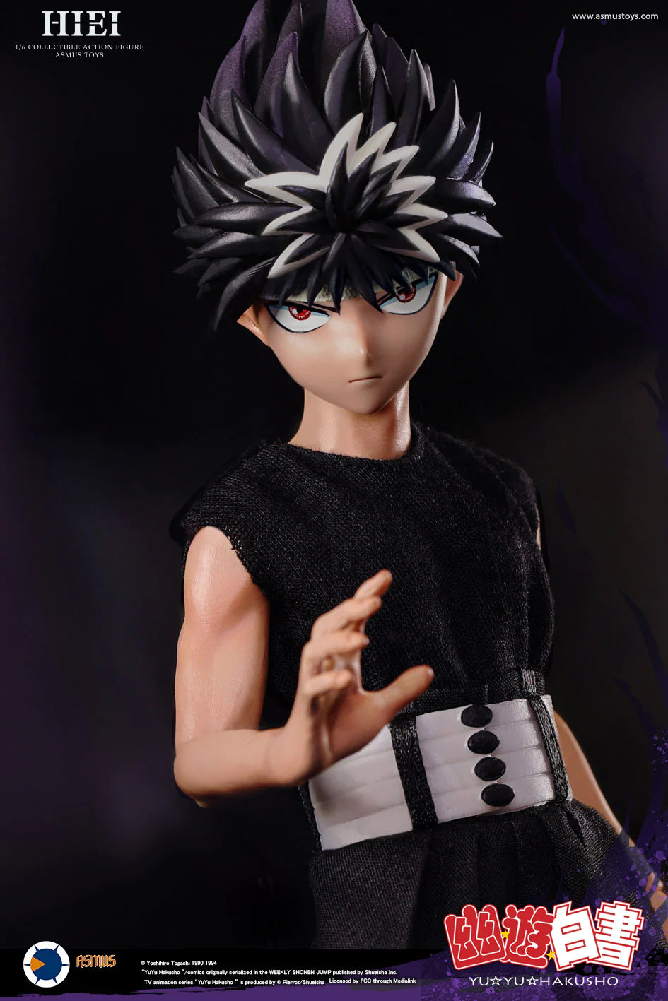 PRE-ORDER Asmus Toys - Yu Yu Hakusho - Hiei 1/6