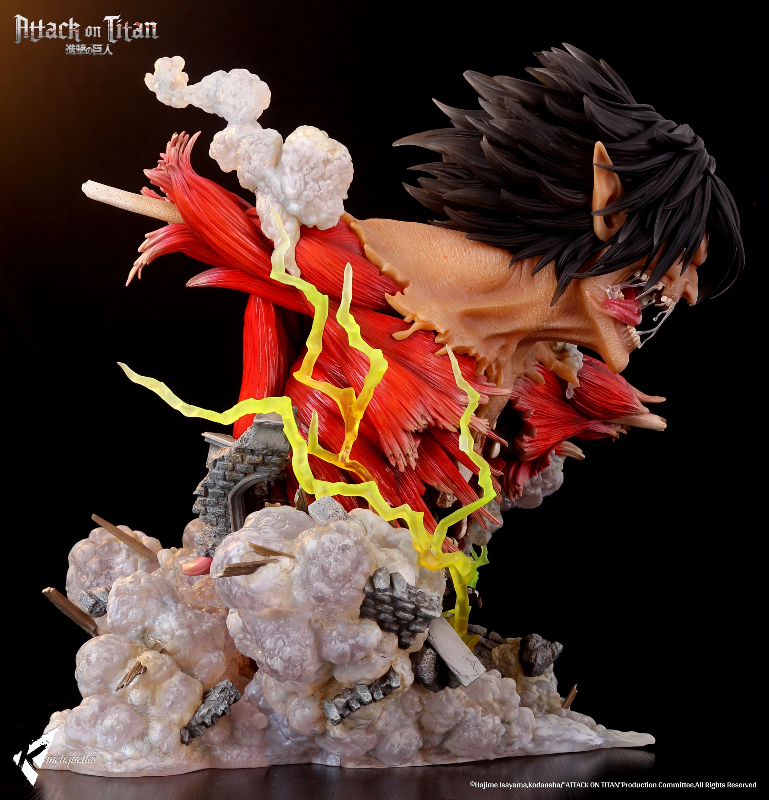 PRE-ORDER Kinetiquettes - Attack on Titan - Eren Jaeger 1/10
