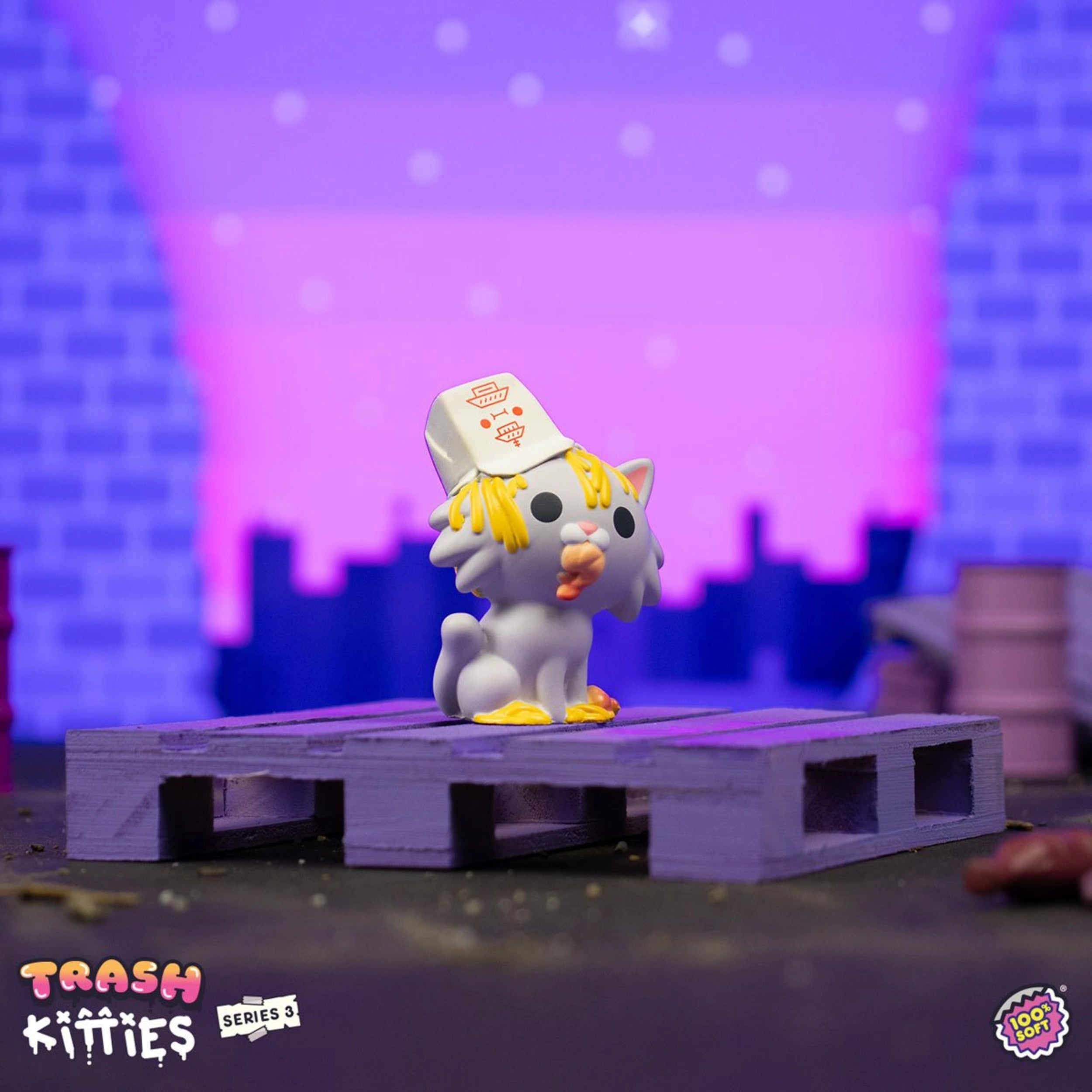 IN-STOCK 100% Soft - Trash Kitties Series 3