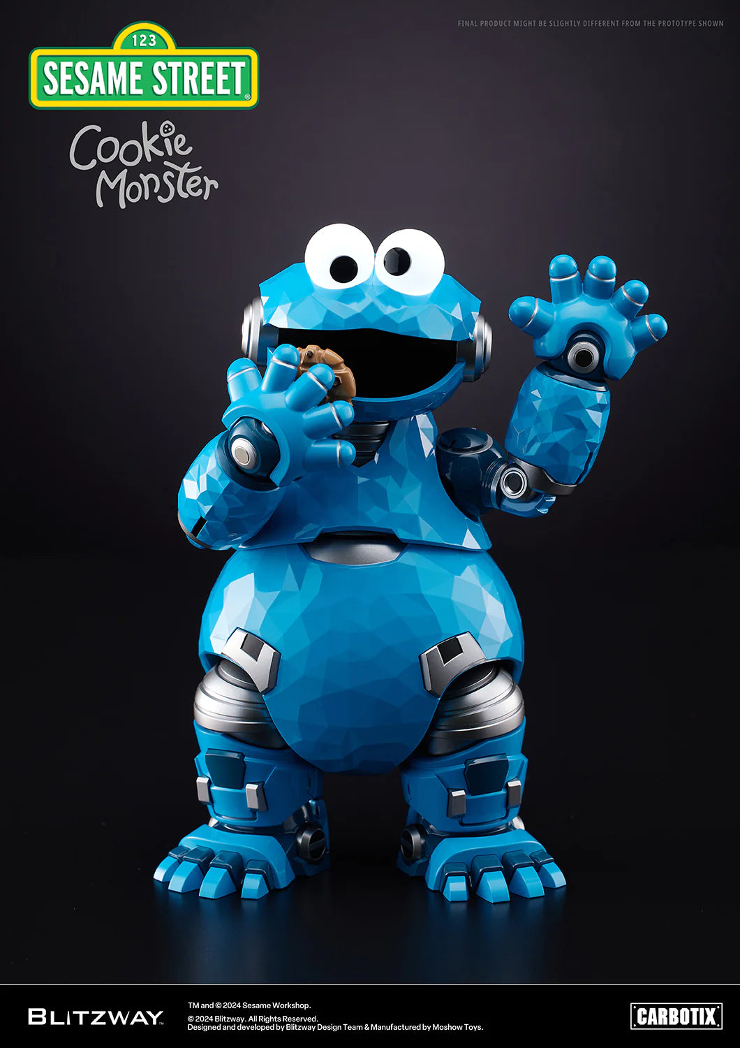 PRE-ORDER Blitzway - CARBOTIX - Sesame Street - Cookie Monster
