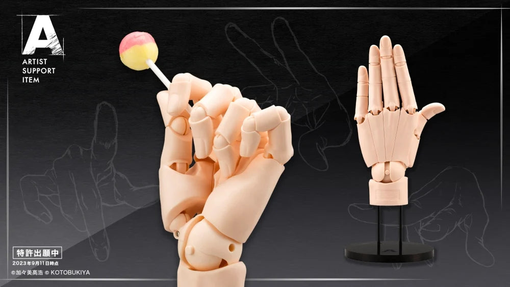 PRE-ORDER Kotobukiya - Artist Support Item - Hand Model/L: Pale Orange