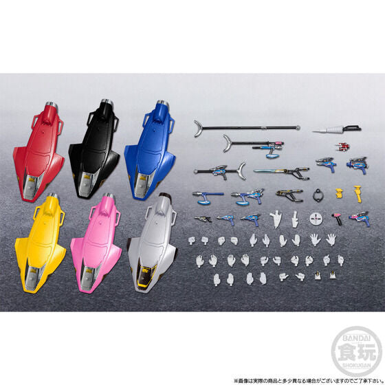 PRE-ORDER Bandai - SHODO SUPER - Denji Sentai Megaranger [EXCLUSIVE]