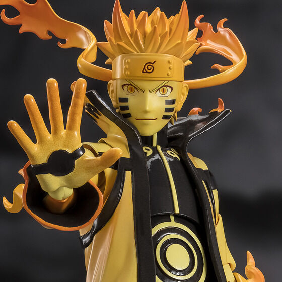 IN-STOCK Bandai - S.H.Figuarts - Naruto Shippuden - Naruto Uzumaki: Kurama Link Mode -Courageous Strength That Binds- [EXCLUSIVE]