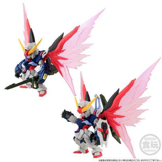 PRE-ORDER Bandai - FW GUNDAM CONVERGE - Mobile Suit Gundam Seed Destiny - 3 Piece Set [EXCLUSIVE]