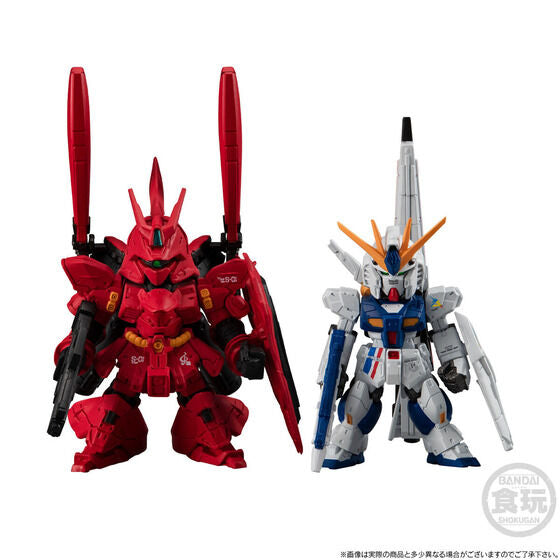 PRE-ORDER Bandai - FW GUNDAM CONVERGE - RX-93ff Nu Gundam & MSN-04ff Sazabi Set [EXCLUSIVE]