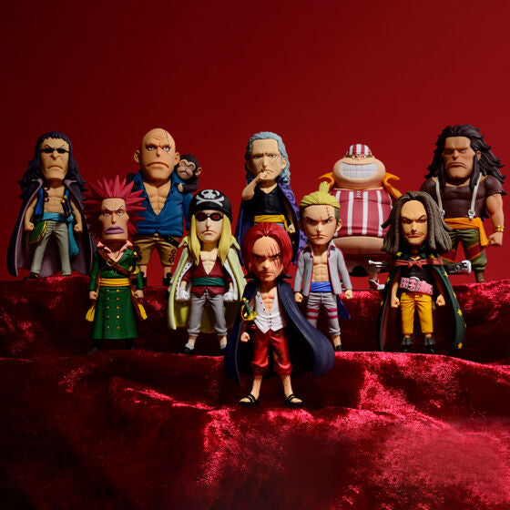 IN-STOCK Banpresto - One Piece Film RED World Collectable Figure Premium: Red Hair Pirates [Box of 10] [EXCLUSIVE]