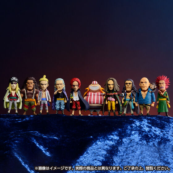 IN-STOCK Banpresto - One Piece Film RED World Collectable Figure Premium: Red Hair Pirates [Box of 10] [EXCLUSIVE]