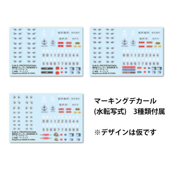 PRE-ORDER MegaHouse - G.M.G Professional - Mobile Suit Gundam - E.F.F. Normal Soldier 01-03 Set 1/18 [EXCLUSIVE]