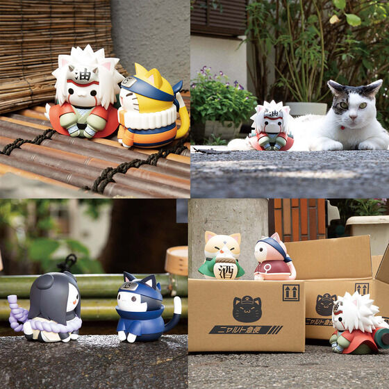 IN-STOCK MegaHouse - MEGA CAT PROJECT NARUTO Tomo Ookina Nyaruto Series - Legendary Sannin Set [EXCLUSIVE]