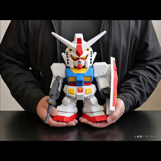 PRE-ORDER Plex - Jumbo Soft Vinyl Figure SD - SD Gundam - RX-78-2 Gundam [October 2023 Release]