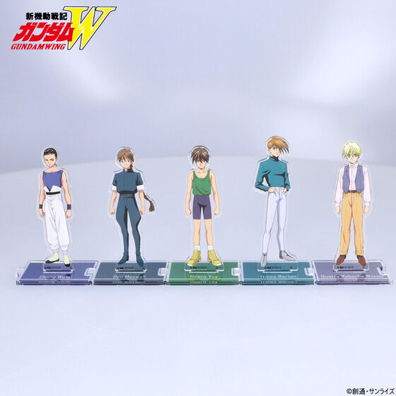 SPECIAL ORDER Bandai - Tsunagu Acrylic Stand - Mobile Suit Gundam Wing [EXCLUSIVE] [JP]