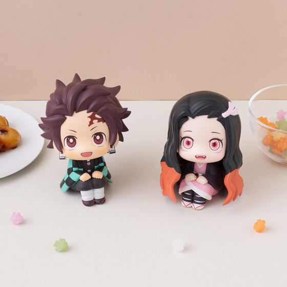 IN-STOCK MegaHouse - Look Up - Demon Slayer: Kimetsu no Yaiba - Tanjiro Kamado: Sharp Face Ver. & Nezuko Kamado: Conquered the Sun Ver. Set [EXCLUSIVE]