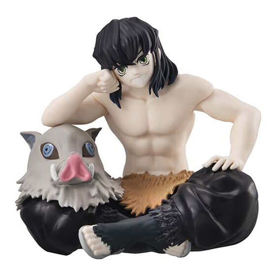 IN-STOCK Bandai - Real Suwarasetai - Demon Slayer: Kimetsu no Yaiba - Tanjiro & Inosuke