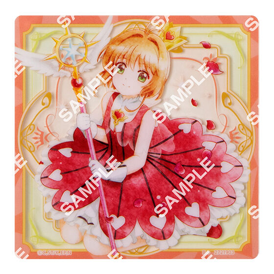 BACK-ORDER Bandai - Cardcaptor Sakura Acrylic Coaster Display [Set of 10]