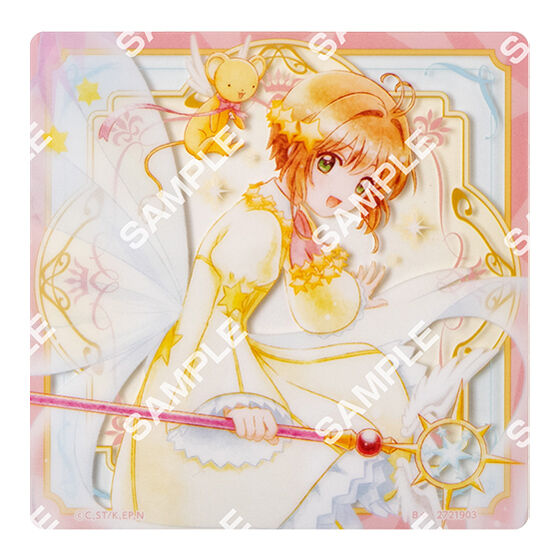 BACK-ORDER Bandai - Cardcaptor Sakura Acrylic Coaster Display [Set of 10]