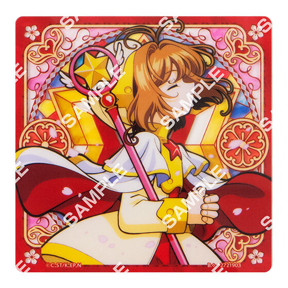 BACK-ORDER Bandai - Cardcaptor Sakura Acrylic Coaster Display [Set of 10]