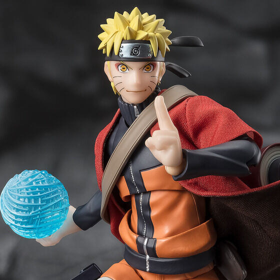 PRE-ORDER Bandai - S.H.Figuarts - Naruto Shippuden - Naruto Uzumaki [Sage Mode] -The Savior of Konoha who Inherits his Master's Will- [EXCLUSIVE]