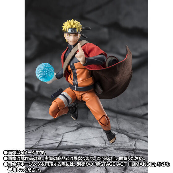 PRE-ORDER Bandai - S.H.Figuarts - Naruto Shippuden - Naruto Uzumaki [Sage Mode] -The Savior of Konoha who Inherits his Master's Will- [EXCLUSIVE]