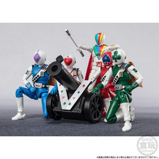 PRE-ORDER Bandai - SHODO Super - J.A.K.Q. Dengekitai [EXCLUSIVE]