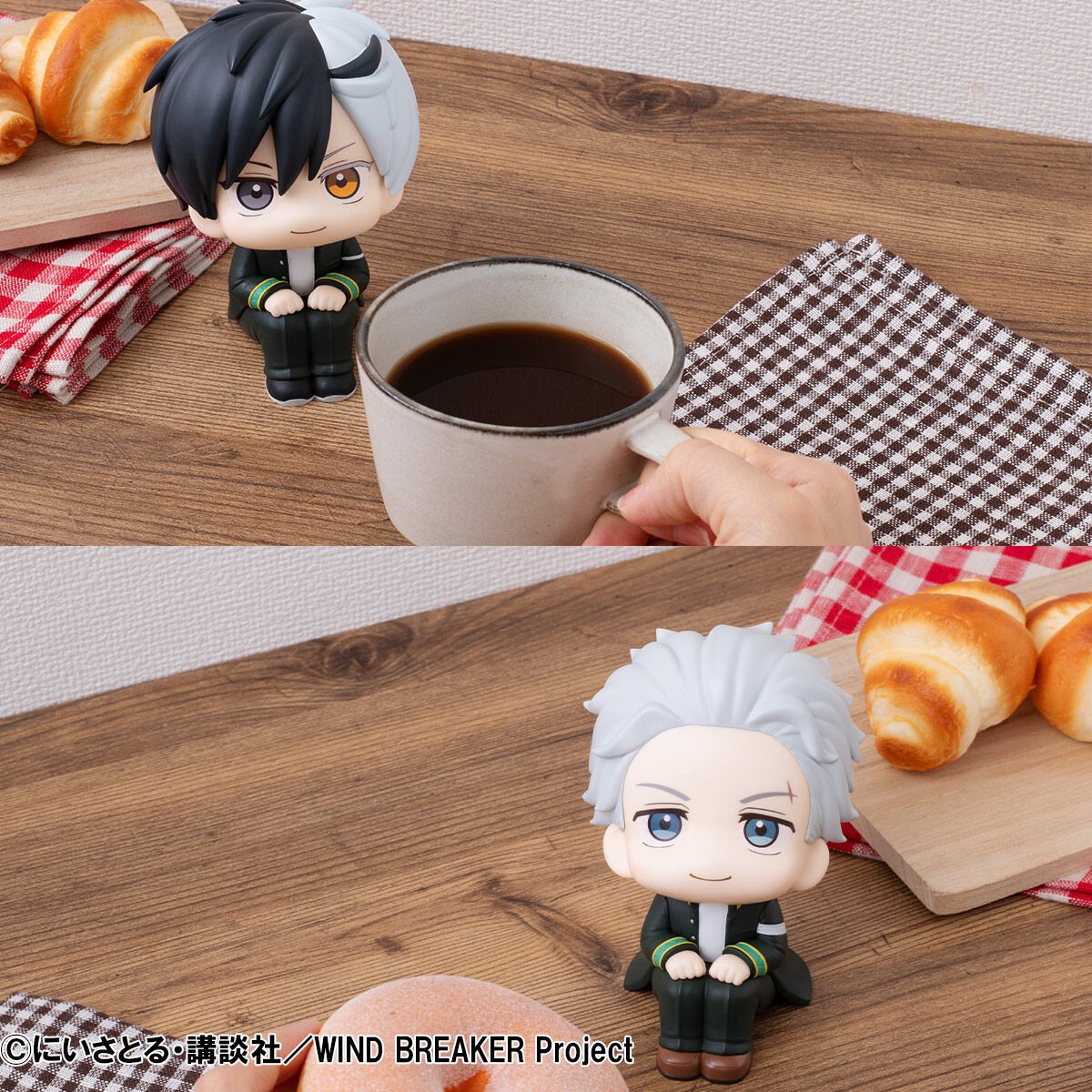 IN-STOCK MegaHouse - Look Up - WIND BREAKER - Haruka Sakura & Hajime Umemiya Set [EXCLUSIVE]