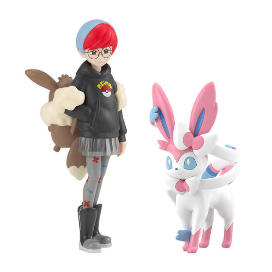 PRE-ORDER Bandai - Pokémon Scale World Paldea Region- Penny & Sylveon [EXCLUSIVE]