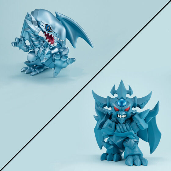 PRE-ORDER MegaHouse - MEGATOON - Yu-Gi-Oh Duel Monsters - Blue-Eyes White Dragon & Obelisk the Tormentor [EXCLUSIVE]