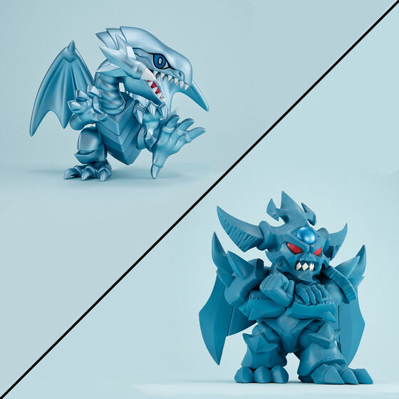 PRE-ORDER MegaHouse - MEGATOON - Yu-Gi-Oh Duel Monsters - Blue-Eyes White Dragon & Obelisk the Tormentor [EXCLUSIVE]