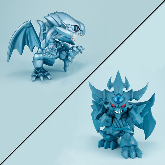 PRE-ORDER MegaHouse - MEGATOON - Yu-Gi-Oh Duel Monsters - Blue-Eyes White Dragon & Obelisk the Tormentor [EXCLUSIVE]