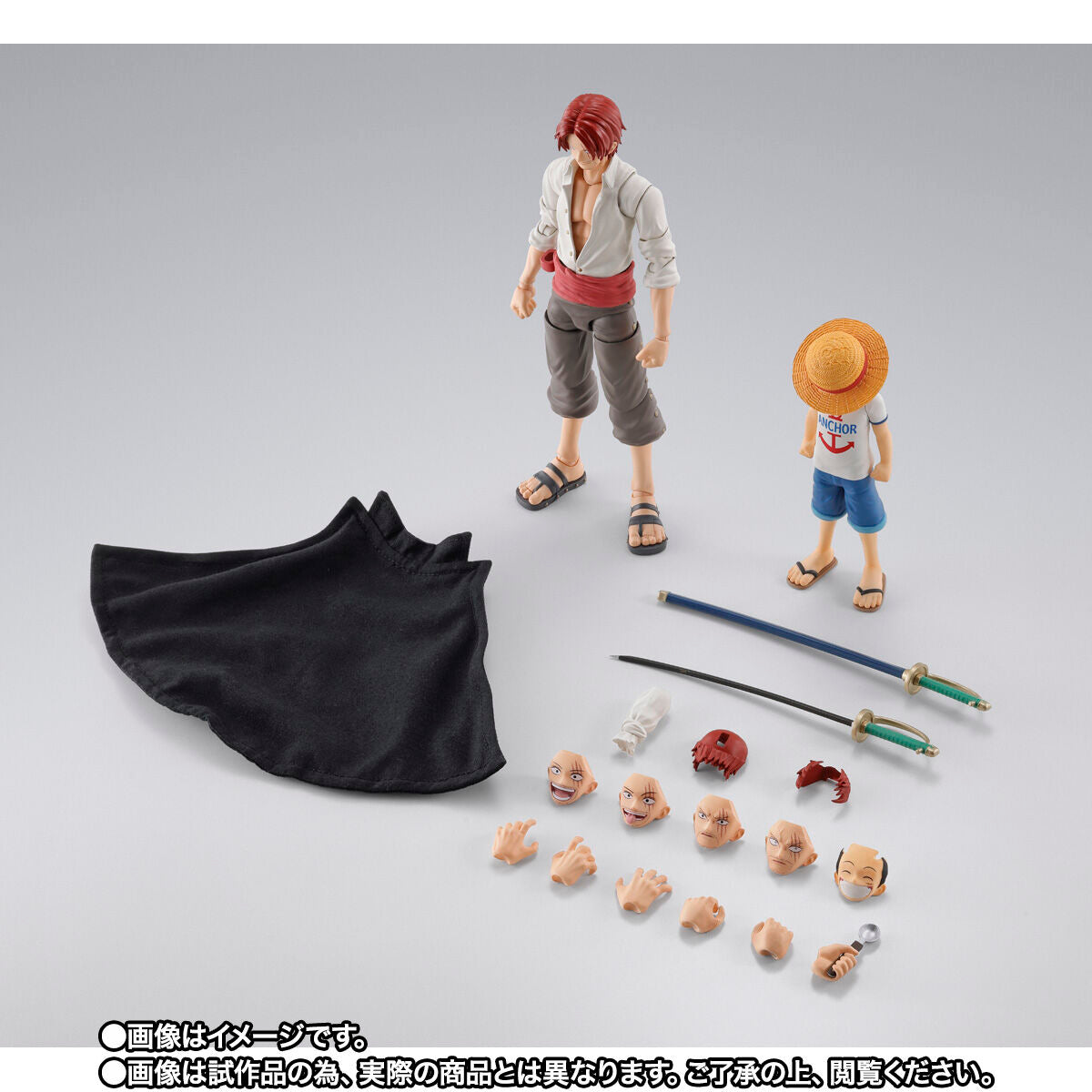 PRE-ORDER Bandai - S.H.Figuarts - One Piece - Shanks & Monkey D. Luffy: Childhood [EXCLUSIVE]