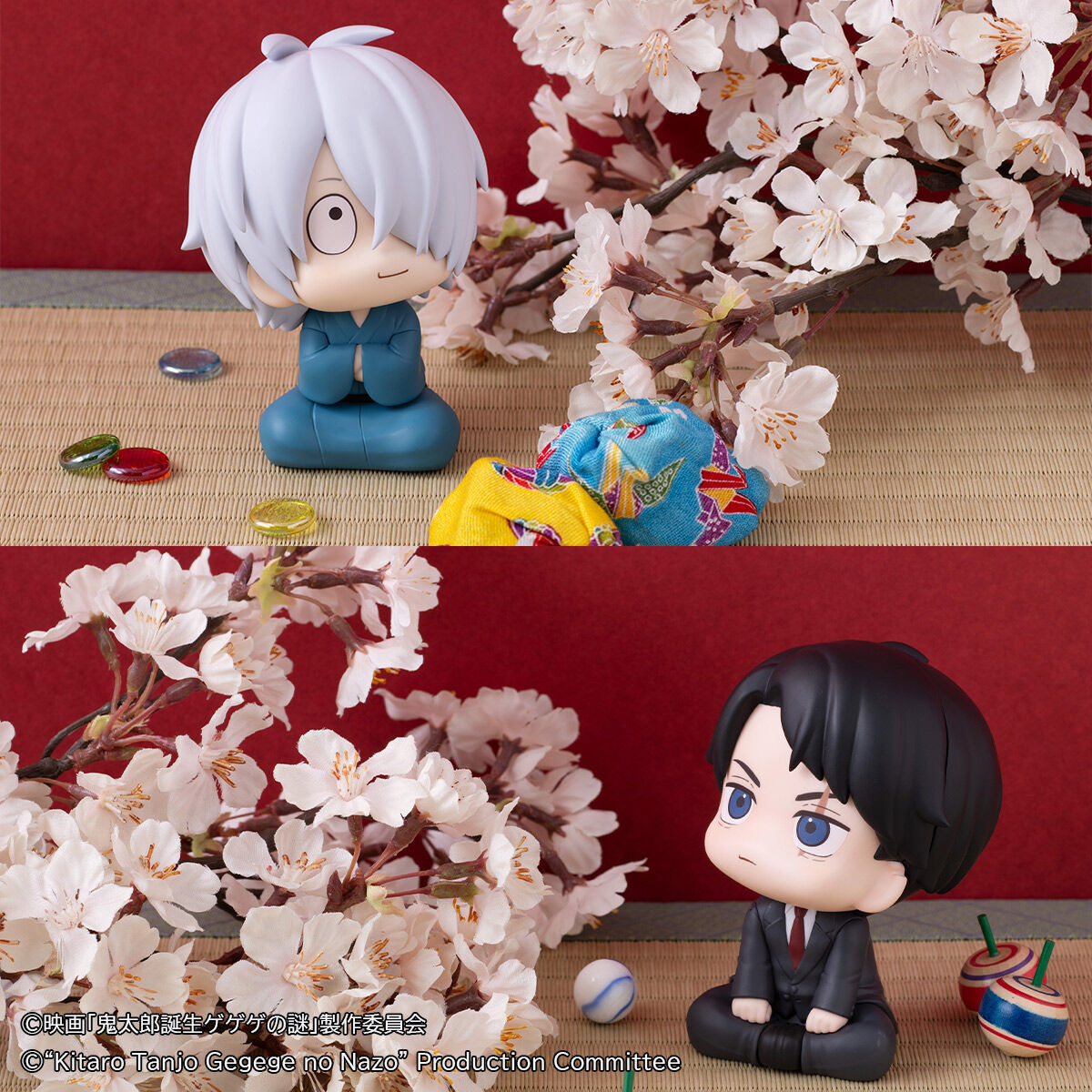 IN-STOCK MegaHouse - Look Up - The Birth of Kitaro: Mystery of GeGeGe - Kitaro's Father & Mizuki [EXCLUSIVE]