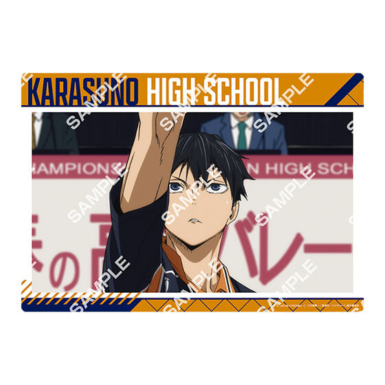 BACK-ORDER Bandai - Haikyu the Movie!! Battle at the Garbage Dump Clear Visual Poster 2 [Set of 16]
