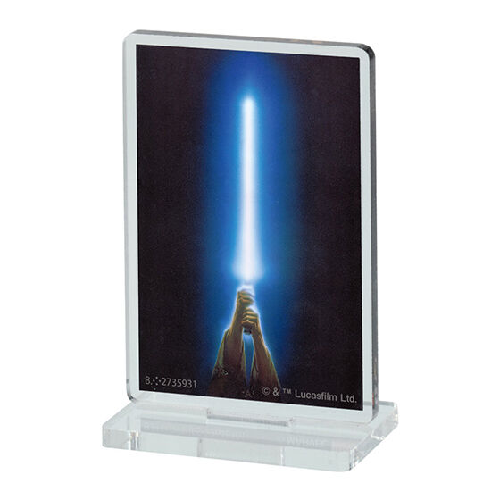 BACK-ORDER Bandai - STAR WARS Poster Acrylic Stand 02 [Set of 9]