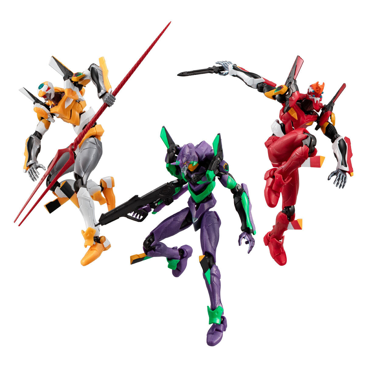 PRE-ORDER Bandai - EVA FRAME DX - Rebuild of Evangelion [Box of 3]