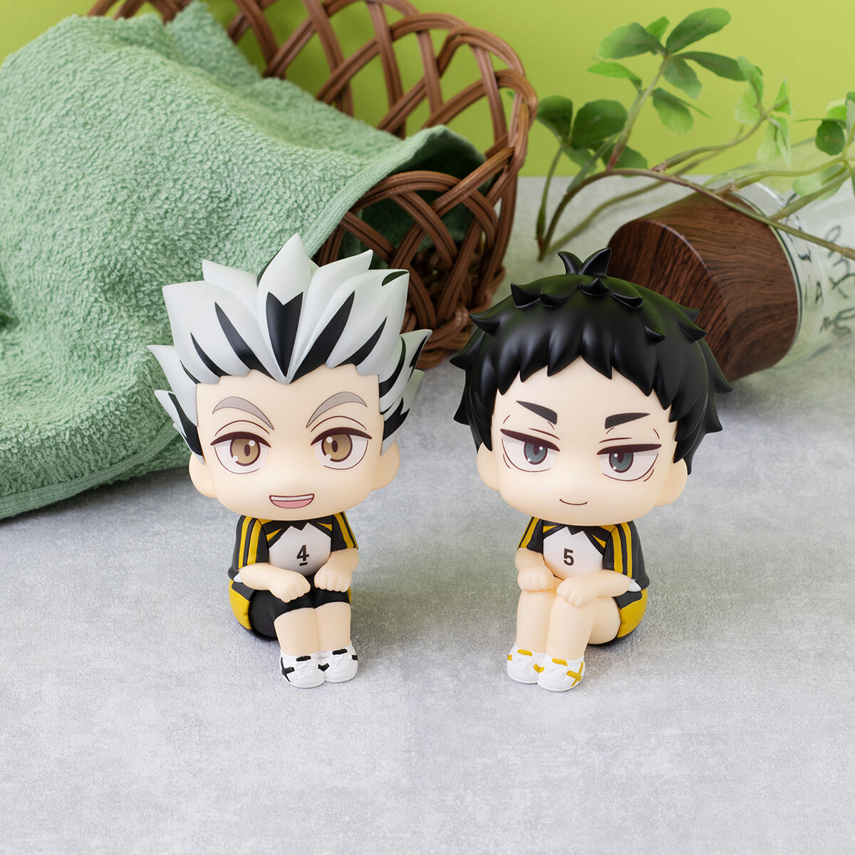 IN-STOCK MegaHouse - Look Up - Haikyu!! - Kotaro Bokuto & Keiji Akaashi: Uniform Ver. [EXCLUSIVE]
