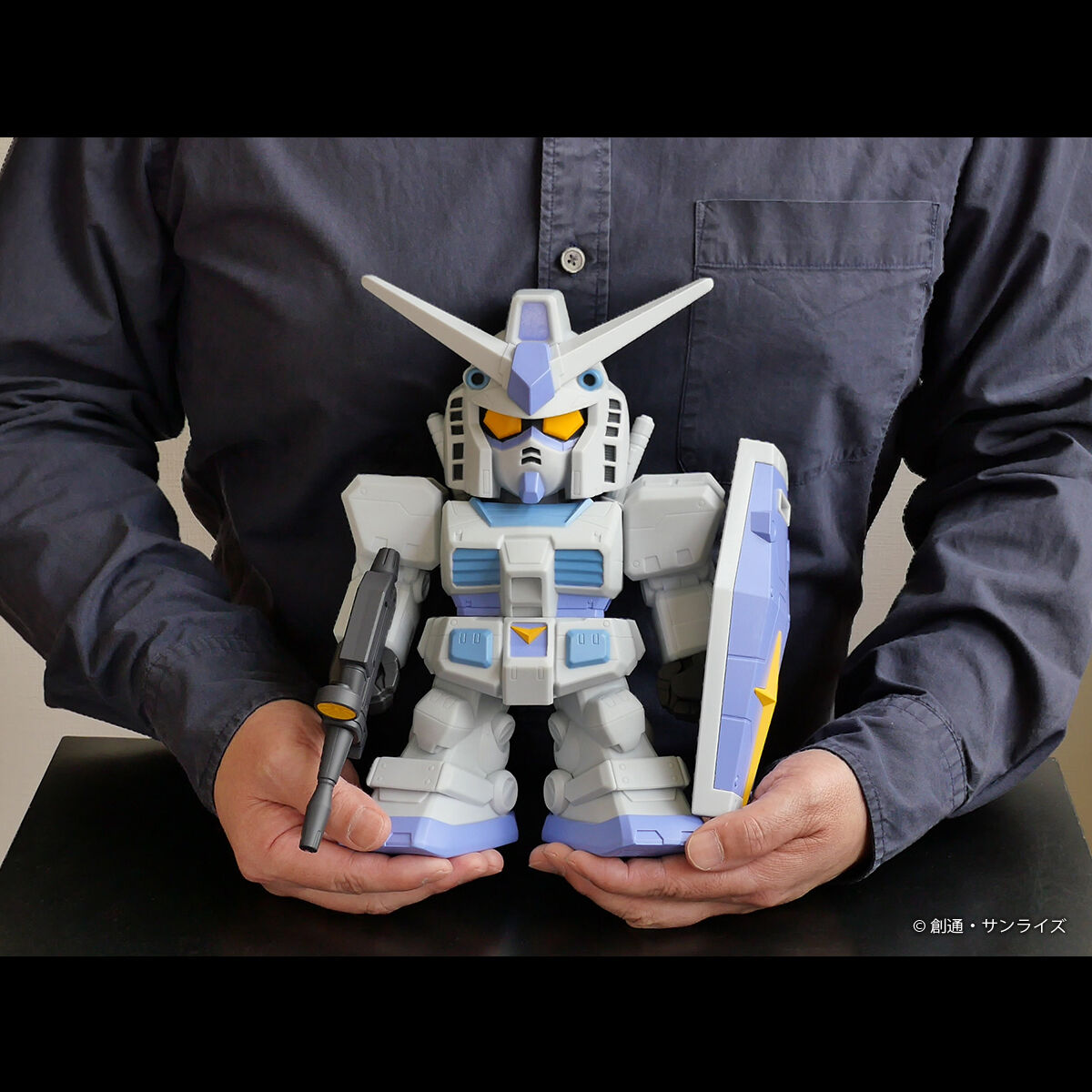 PRE-ORDER Plex - Jumbo Soft Vinyl Figure SD - SD Gundam - RX-78-3 G-3 Gundam