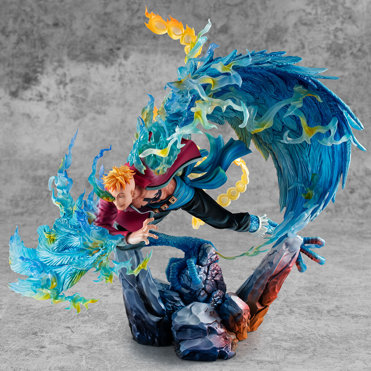 PRE-ORDER MegaHouse - Portrait.Of.Pirates "MAS-MAXIMUM"- One Piece - Whitebeard Pirates 1st Division Captain Marco the Phoenix [EXCLUSIVE]