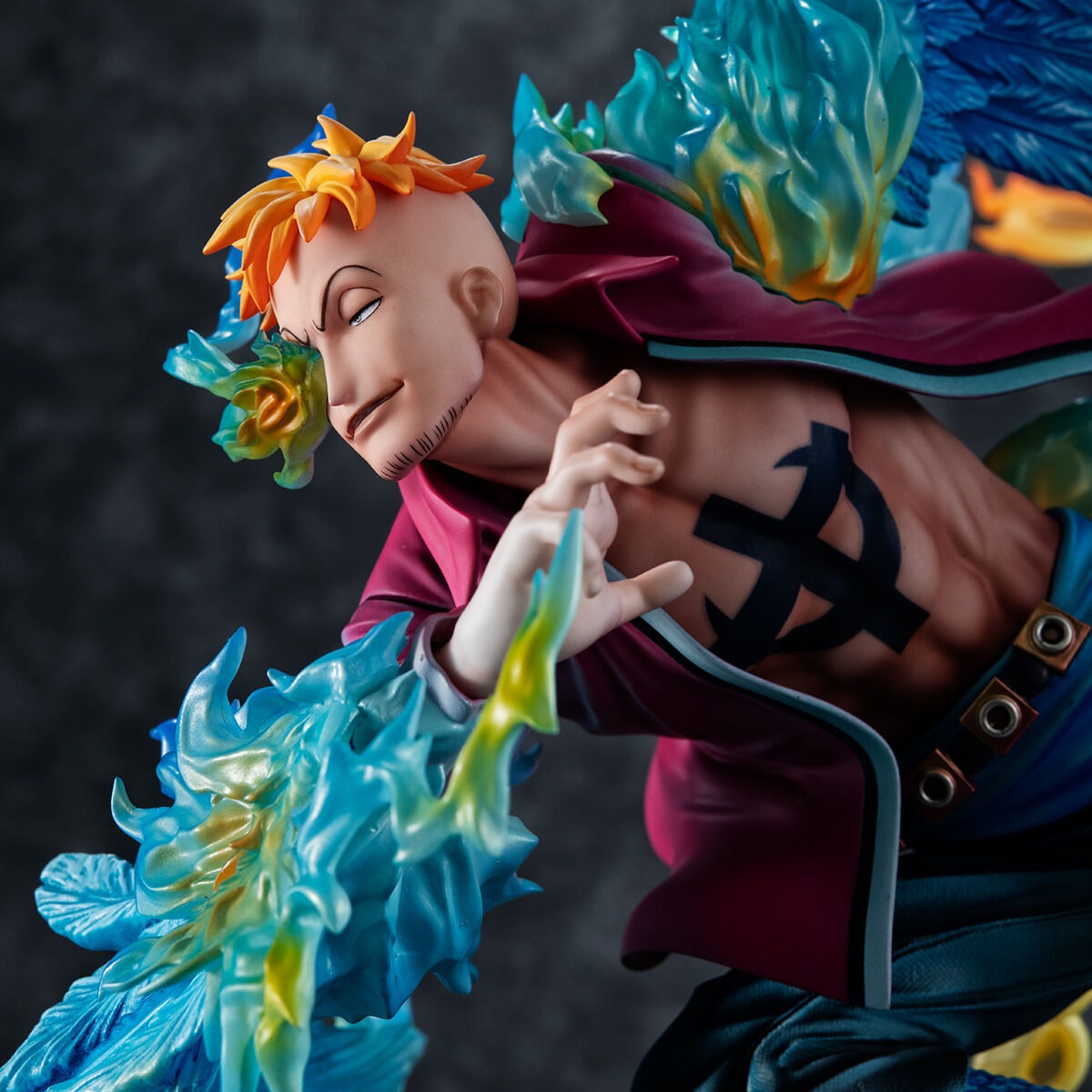 PRE-ORDER MegaHouse - Portrait.Of.Pirates "MAS-MAXIMUM"- One Piece - Whitebeard Pirates 1st Division Captain Marco the Phoenix [EXCLUSIVE]