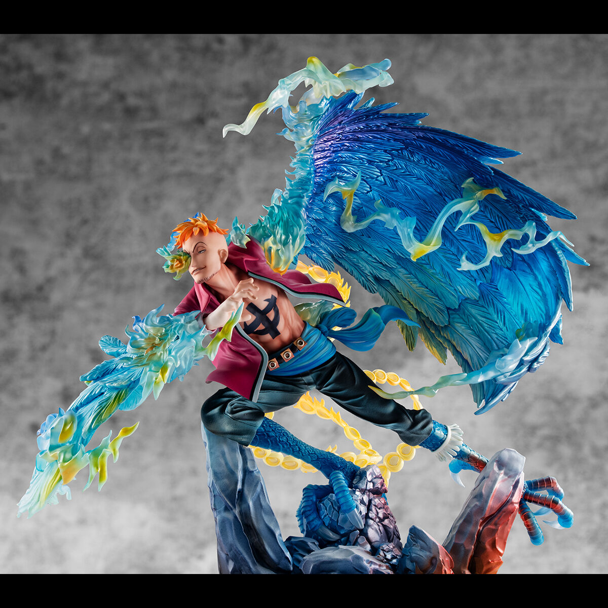 PRE-ORDER MegaHouse - Portrait.Of.Pirates "MAS-MAXIMUM"- One Piece - Whitebeard Pirates 1st Division Captain Marco the Phoenix [EXCLUSIVE]