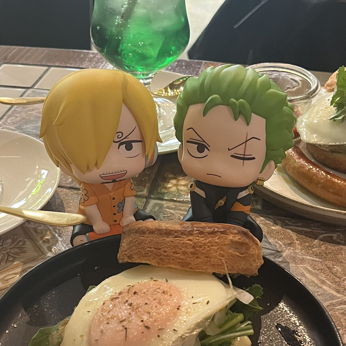 IN-STOCK MegaHouse - Look Up - One Piece - Roronoa Zoro & Sanji: Future Island Ver. [EXCLUSIVE]