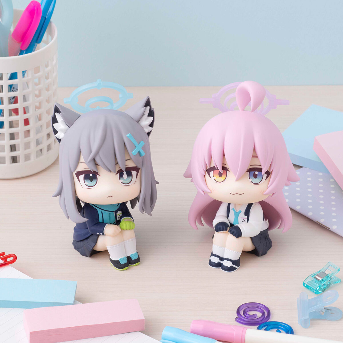 PRE-ORDER MegaHouse - Look Up - Blue Archive - Shiroko & Hoshino Set [EXCLUSIVE]