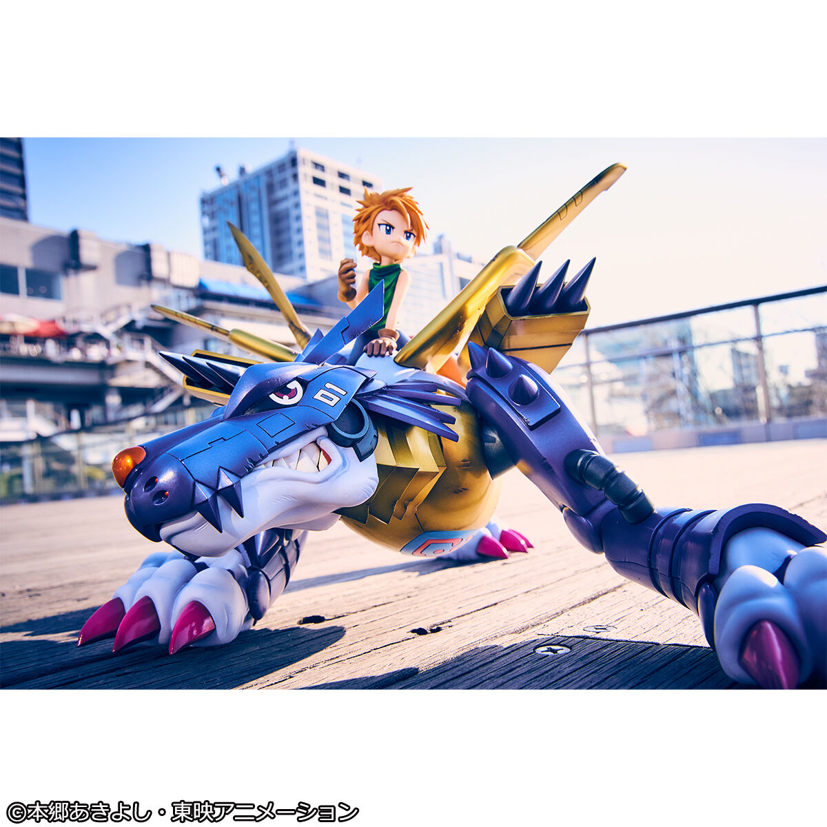 PRE-ORDER MegaHouse - Precious G.E.M. Series - Digimon Adventure - Metal Garurumon & Yamato Ishida [January 2026]